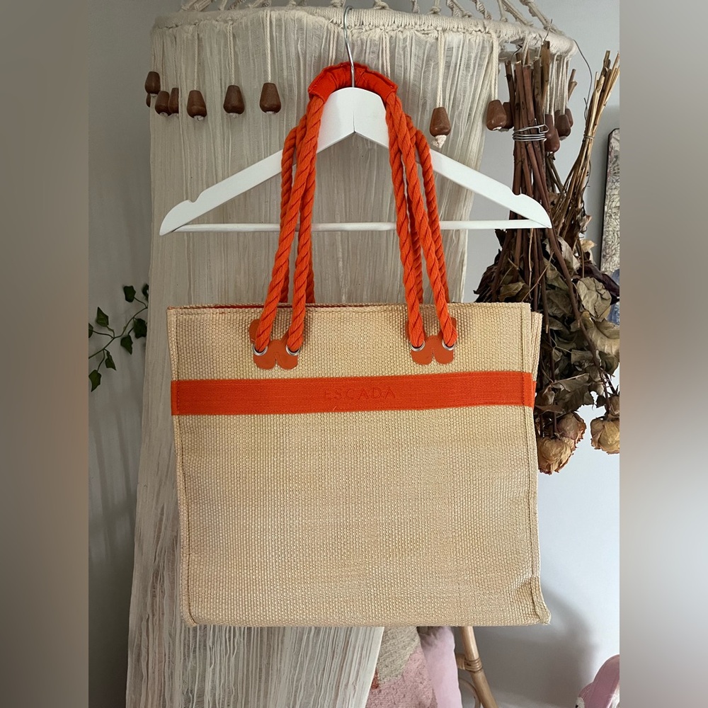 Luxury Escada Beach Bag